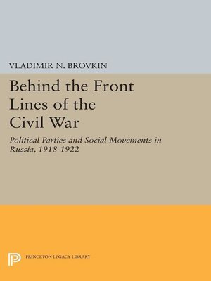 cover image of Behind the Front Lines of the Civil War